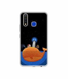 Amazon Brand - Solimo Designer Whale UV Printed Soft Back Case Mobile Cover for Vivo U20