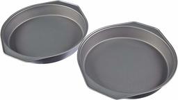 AmazonBasics Carbon Steel Cake Pan (2 Pack)