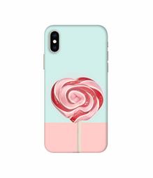 Amazon Brand - Solimo Designer Round Candy 3D Printed Hard Back Case Mobile Cover for Apple iPhone Xs Max