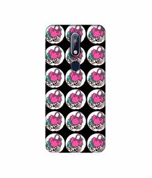 Amazon Brand - Solimo Designer Ladies Accessories Pattern 3D Printed Hard Back Case Mobile Cover for Nokia 7.1