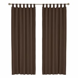 UMI. Essentials 2 x eyelet curtains, 245x140