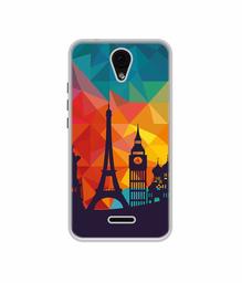 Amazon Brand - Solimo Designer Colored Paris UV Printed Soft Back Case Mobile Cover for Micromax Yu Yunique 2