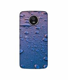 Amazon Brand - Solimo Designer Water Drops 3D Printed Hard Back Case Mobile Cover for Motorola Moto G5