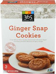 365 Everyday Value, Ginger Snap Cookies, 10 oz