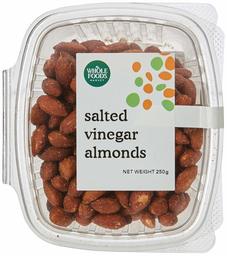 Whole Foods Market Salt and Vinegar Almonds, 250 g