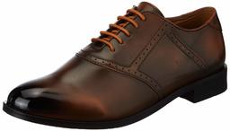 Amazon Brand - Symbol Men's Tan PU Formal Shoes - 8 UK (AZ-SY-424)