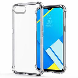 Amazon Brand - Solimo Mobile Cover (Soft & Flexible Back case) for Realme C2 (Transparent)