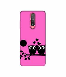 Amazon Brand - Solimo Designer Love Birds Vector 3D Printed Hard Back Case Mobile Cover for Poco X2 / Mi Redmi K30