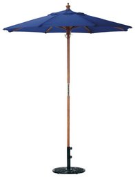 Strathwood 6-Foot Olefin Market Umbrella, Navy