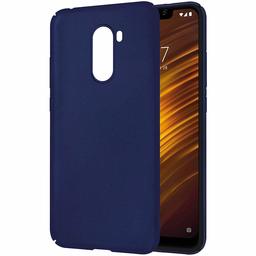 Amazon Brand - Solimo Mobile Cover (Hard Back & Slim) for Xiaomi Pocophone F1 (Blue)