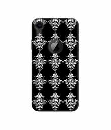 Amazon Brand - Solimo Designer Patterns 3D Printed Hard Back Case Mobile Cover for Apple iPhone XR (Logo Cut)