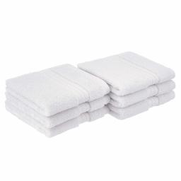 AmazonBasics Luxury Performance Washcloths - 6-Pack