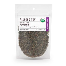 Allegro Tea, Tea Peppermint Organic, 0.5 Ounce