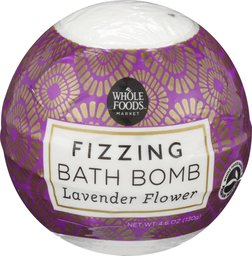 WHOLE FOODS MARKET Lavender Flower Bath Bomb, 4.6 OZ