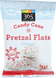 365 EVERYDAY VALUE Yogurt & Peppermint Candy Pretzels, 4 OZ