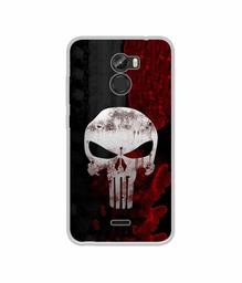 Amazon Brand - Solimo Designer Punisher Skull UV Printed Soft Back Case Mobile Cover for Gionee X1