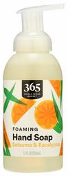 365 by Whole Foods Market, Foaming Hand Soap, Satsuma & Eucalyptus, 12 Fl Oz