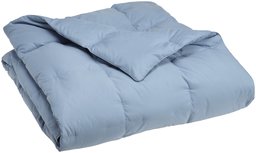 Pike Street Down Comforter, Twin, Smoke Blue