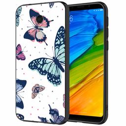 Amazon Brand - Solimo Designer Butterflies Printed Hard Back Case Mobile Cover for Xiaomi Redmi Note 5 (D187)