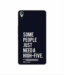 Amazon Brand - Solimo Designer High-Five 3D Printed Hard Back Case Mobile Cover for Micromax Canvas Juice 3Plus Q394