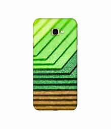 Amazon Brand - Solimo Designer Green Shad Texture 3D Printed Hard Back Case Mobile Cover for Samsung Galaxy J4 Plus