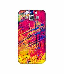 Amazon Brand - Solimo Designer Color Sprink 3D Printed Hard Back Case Mobile Cover for Samsung Galaxy E7