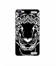 Amazon Brand - Solimo Designer White Tiger 3D Printed Hard Back Case Mobile Cover for Vivo V1 Max