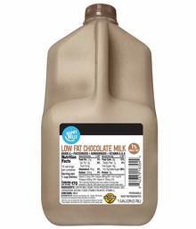 Amazon brand - Happy Belly Rfg 1% Chocolate Milk, 128 Fl. Oz