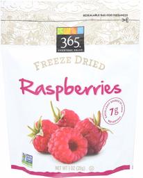 365 Everyday Value, Raspberries, Freeze Dried, 1 oz