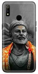 Amazon Brand - Solimo Designer Shivaji 3D Printed Hard Back Case Mobile Cover for Realme 3 / Realme 3i