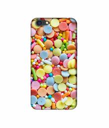 Amazon Brand - Solimo Designer Candies 3D Printed Hard Back Case Mobile Cover for Oppo A71