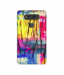 Amazon Brand - Solimo Designer Color Texture 3D Printed Hard Back Case Mobile Cover for LG V20