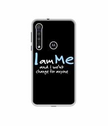 Amazon Brand - Solimo Designer Quotes UV Printed Soft Back Case Mobile Cover for Motorola One Macro