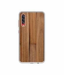 Amazon Brand - Solimo Designer Wooden Art UV Printed Soft Back Case Mobile Cover for Samsung Galaxy A70s