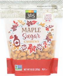 365 EVERYDAY VALUE Maple Cashews, 10 OZ