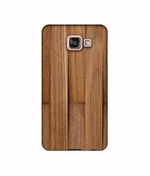 Amazon Brand - Solimo Designer Wooden Art UV Printed Soft Back Case Mobile Cover for Samsung Galaxy A7 (2016)