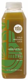 WHOLE FOODS MARKET Hawaiian Pear Cold Pressed Juice, 16 OZ