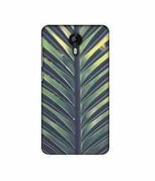 Amazon Brand - Solimo Designer Leaf Texture 3D Printed Hard Back Case Mobile Cover for Micromax Canvas Nitro 4G E455