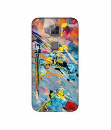 Amazon Brand - Solimo Designer Paint Texture 3D Printed Hard Back Case Mobile Cover for Huawei G8