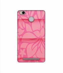 Amazon Brand - Solimo Designer Pink Flower Banch Print On Cloth 3D Printed Hard Back Case Mobile Cover for Xiaomi Redmi 3S Prime