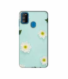 Amazon Brand - Solimo Designer Flower Texture 3D Printed Hard Back Case Mobile Cover for Samsung Galaxy M21 / M30s