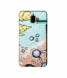 Amazon Brand - Solimo Designer Paintings 3D Printed Hard Back Case Mobile Cover for Samsung Galaxy J6 Plus