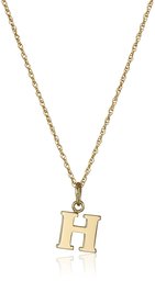 Amazon Collection14k Yellow Gold-Filled Letter