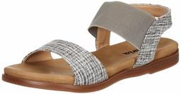 Flavia Women's Grey Fashion Sandals- 6 UK (38 EU) (7 US) (FL152/GRY)