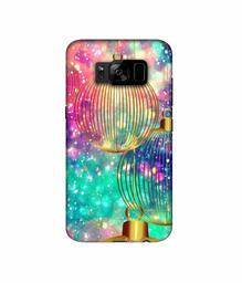 Amazon Brand - Solimo Designer Hanging Balls 3D Printed Hard Back Case Mobile Cover for Samsung Galaxy S8 Plus