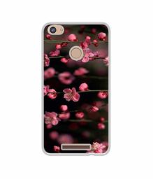 Amazon Brand - Solimo Designer Pink Flowers UV Printed Soft Back Case Mobile Cover for Comio P1 4G