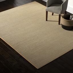 Amazon Brand – Rivet Woven Bordered Sisal Rug, 8' x 10', Natural