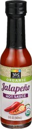 365 Everyday Value, Organic Jalapeño Hot Sauce, 5 Ounce