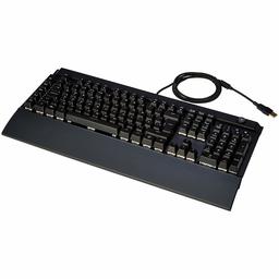 AmazonBasics Programmable Mechanical Gaming Keyboard | RGB LED Backlit, UK Layout (QWERTY)