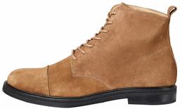 find. Marca de Amazon. Botas clásicas de Piel con Cordones para Hombre, Color café (tolve), 10 UK